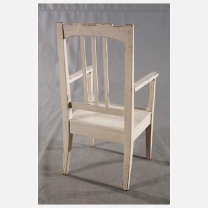 Paar Kinderstühle Jugendstil