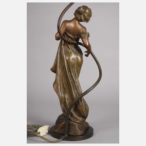 Aristide de Ranieri, Paar figürliche Salonlampen