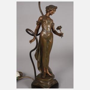 Aristide de Ranieri, Paar figürliche Salonlampen