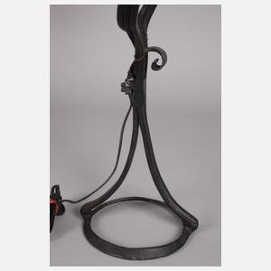 Paar Lampen Schmiedeeisen