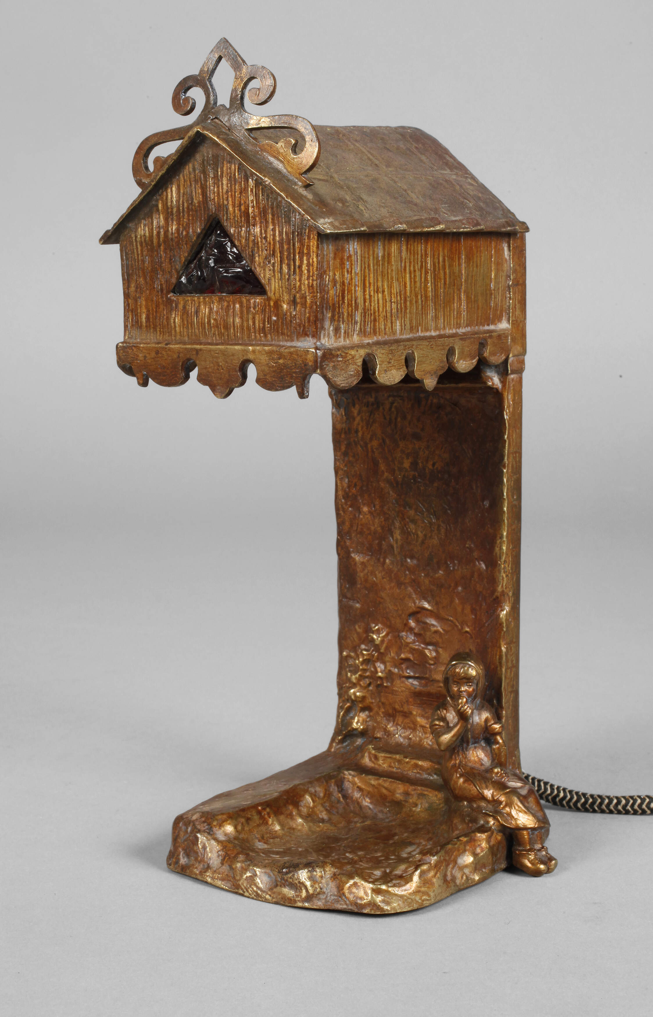 Figürliche Tischlampe