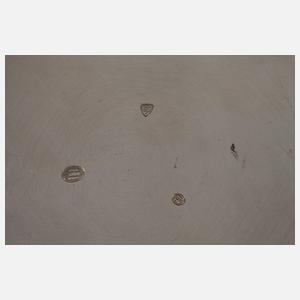 Silber Paar große Deckelterrinen Dänemark