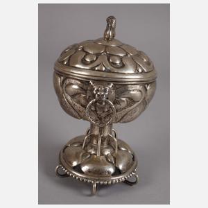 Zuckerdose Silber Dänemark