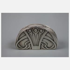 Silber kleine Pillendose Patriz Huber attr.