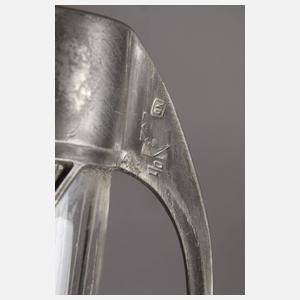 WMF Geislingen Paar kleine Jugendstilvasen