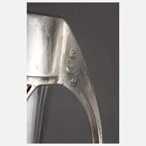 WMF Geislingen Paar kleine Jugendstilvasen