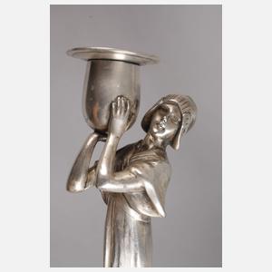 WMF Geislingen figürlicher Leuchter