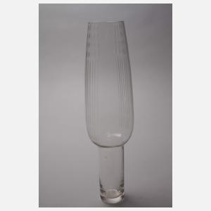 WMF Geislingen Vase mit Metallmontierung