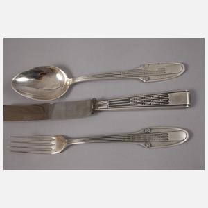 Dreiteiliges Menübesteck Peter Behrens