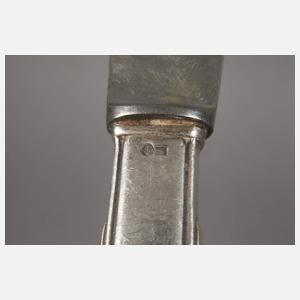 Joseph Maria Olbrich, sieben Messer