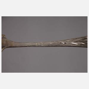 Silber Eisbesteck Hugo Leven