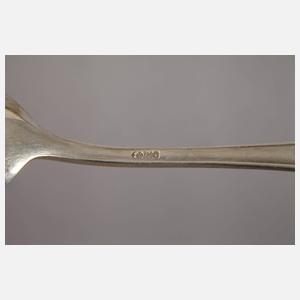 Zwölf Jugendstil-Kaffeelöffel Josef Michael Lock