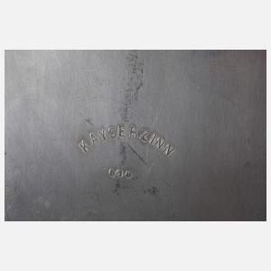 Kayserzinn zwei Tabletts