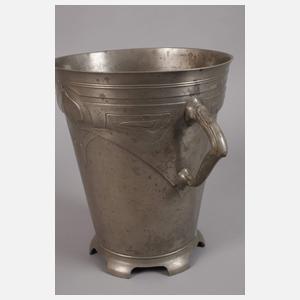 Jugendstil Weinkühler Zinn