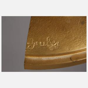 Franz Gruber, Buchstützen als Mutter und Kind