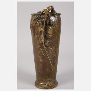 Albert Cheuret, Bronzevase Apfeldekor