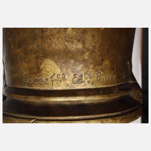 Albert Cheuret, Bronzevase Apfeldekor