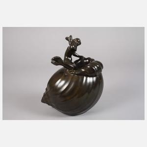 Figürliche Zinnvase Dänemark