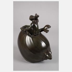 Figürliche Zinnvase Dänemark