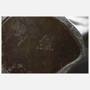 Figürliche Zinnvase Dänemark