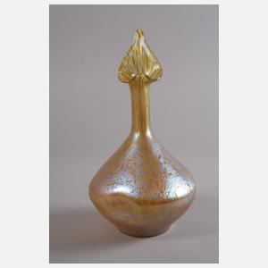 Loetz Wwe. Vase in Form eines Rosensprenggefäßes