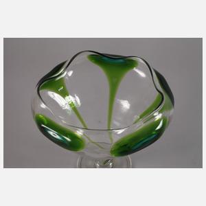 Pfauenfedernvase Arts and Crafts