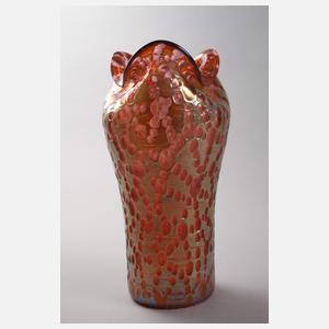 Loetz Wwe. Vase " Pink Orbulin"