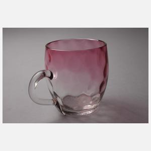 Drei Gläser Koloman Moser