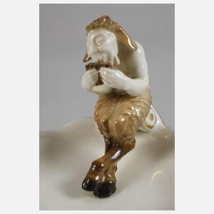 Hutschenreuther Schale mit Faun