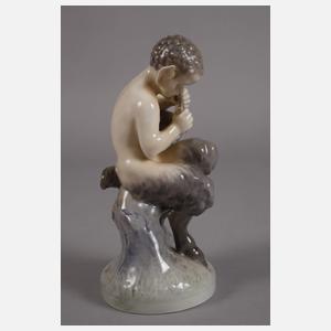 Kopenhagen Faun mit Eule