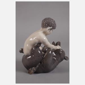 Kopenhagen "Faun mit Bär spielend"