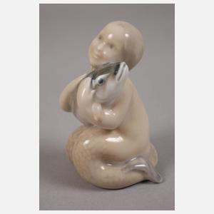 Kopenhagen Miniatur Meerjungfrau und Fischotter