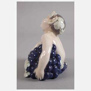 Kopenhagen Faun mit Trauben