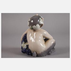 Kopenhagen Faun mit Trauben