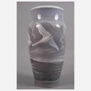 Kopenhagen Vase Schwanenmotiv