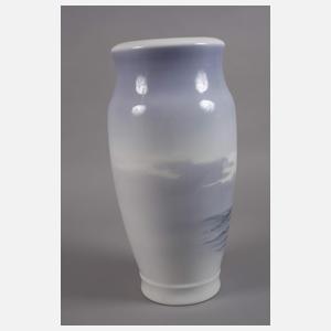 Kopenhagen Bodenvase Dreimaster auf See