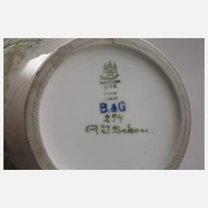 Kopenhagen Unikatvase Landschaftsmalerei