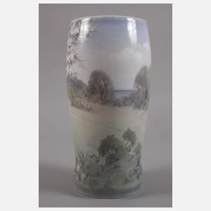 Kopenhagen Unikatvase Frühlingslandschaft