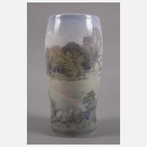 Kopenhagen Unikatvase Frühlingslandschaft