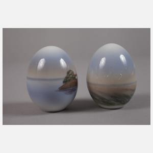 Kopenhagen Paar Ostereier Landschaftsdekor