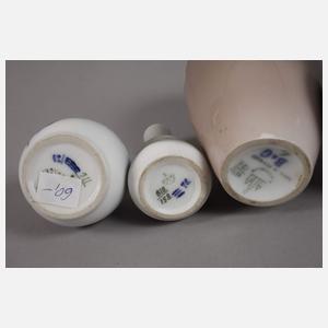 Kopenhagen Konvolut kleine Vasen