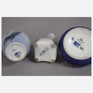 Kopenhagen Konvolut kleine Vasen