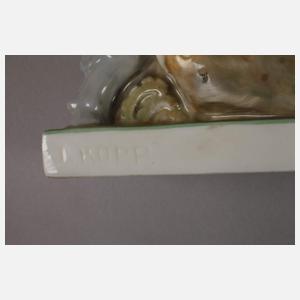 Volkstedt Faun mit Fels und Eidechse