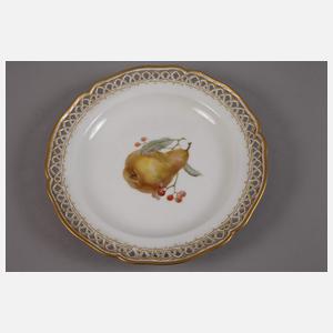 KPM Berlin Obstteller "Weichmalerei"