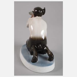 Rosenthal Faun mit Schmetterling