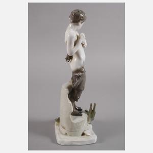Rosenthal "Faun mit Krokodil"