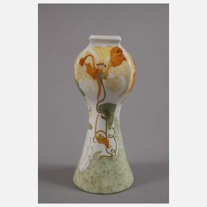 Rozenburg kleine Vase Kapuzinerkressendekor