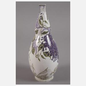 Rozenburg Vase Fliederdekor