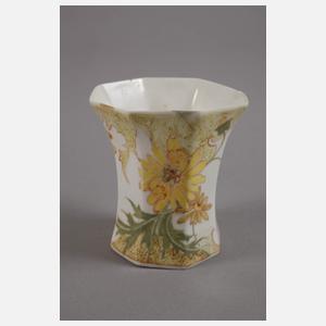 Rozenburg henkellose Tasse Margeritendekor