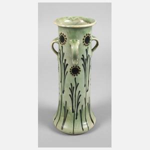 Frankreich Vase Schlickermalerei